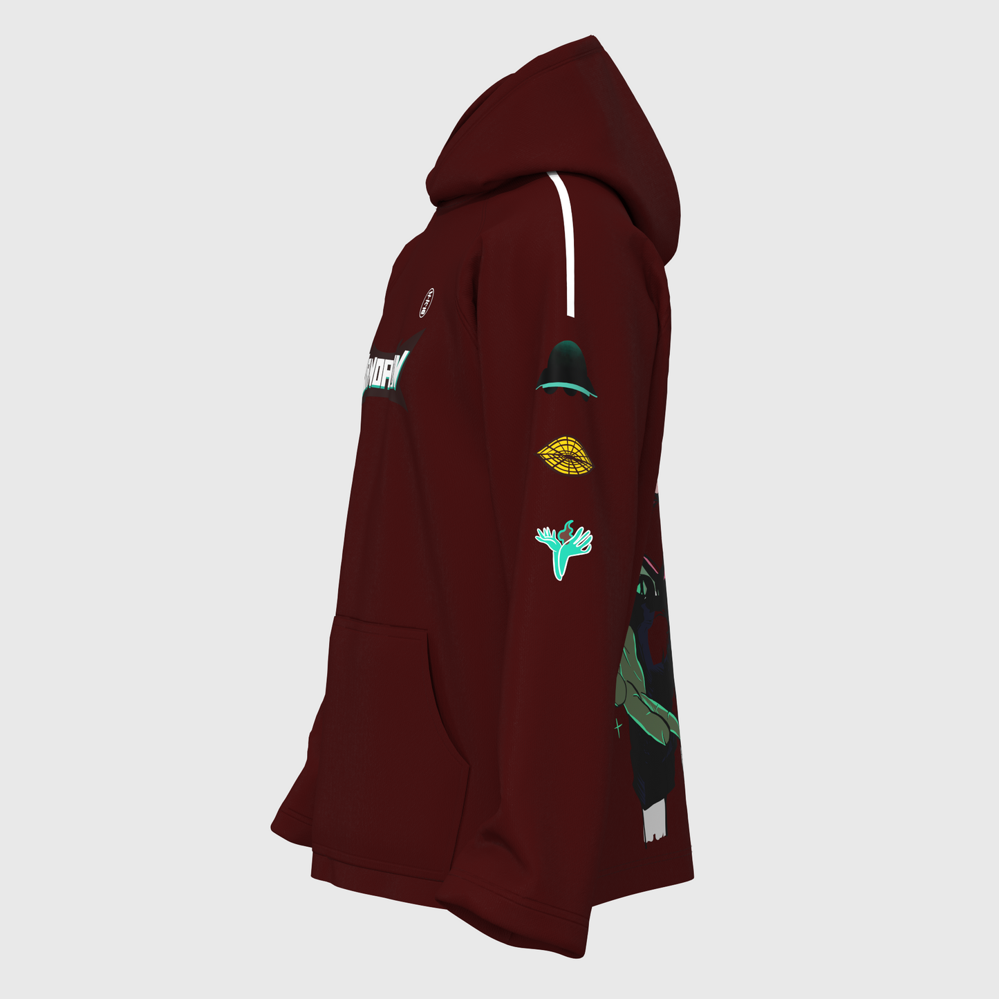 Dan-Da-Dan Hoodie Paranormal power