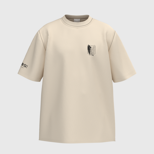 Levi Ackerman oversized Tee (Ivory)