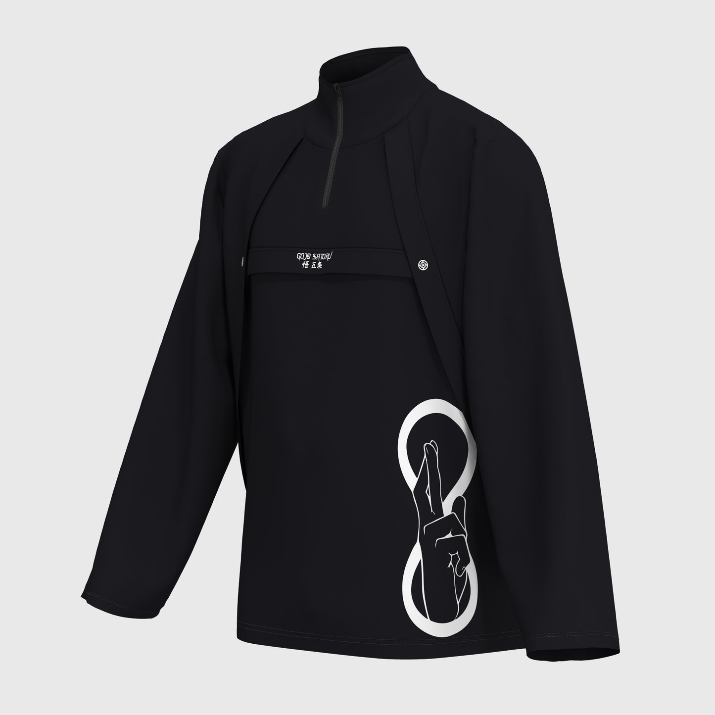 Gojo-Inspired Jacket – The Honoured One