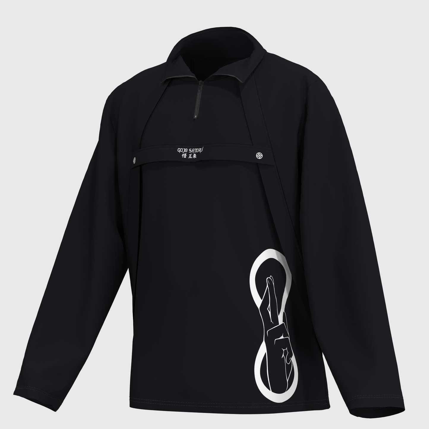 Gojo-Inspired Jacket – The Honoured One
